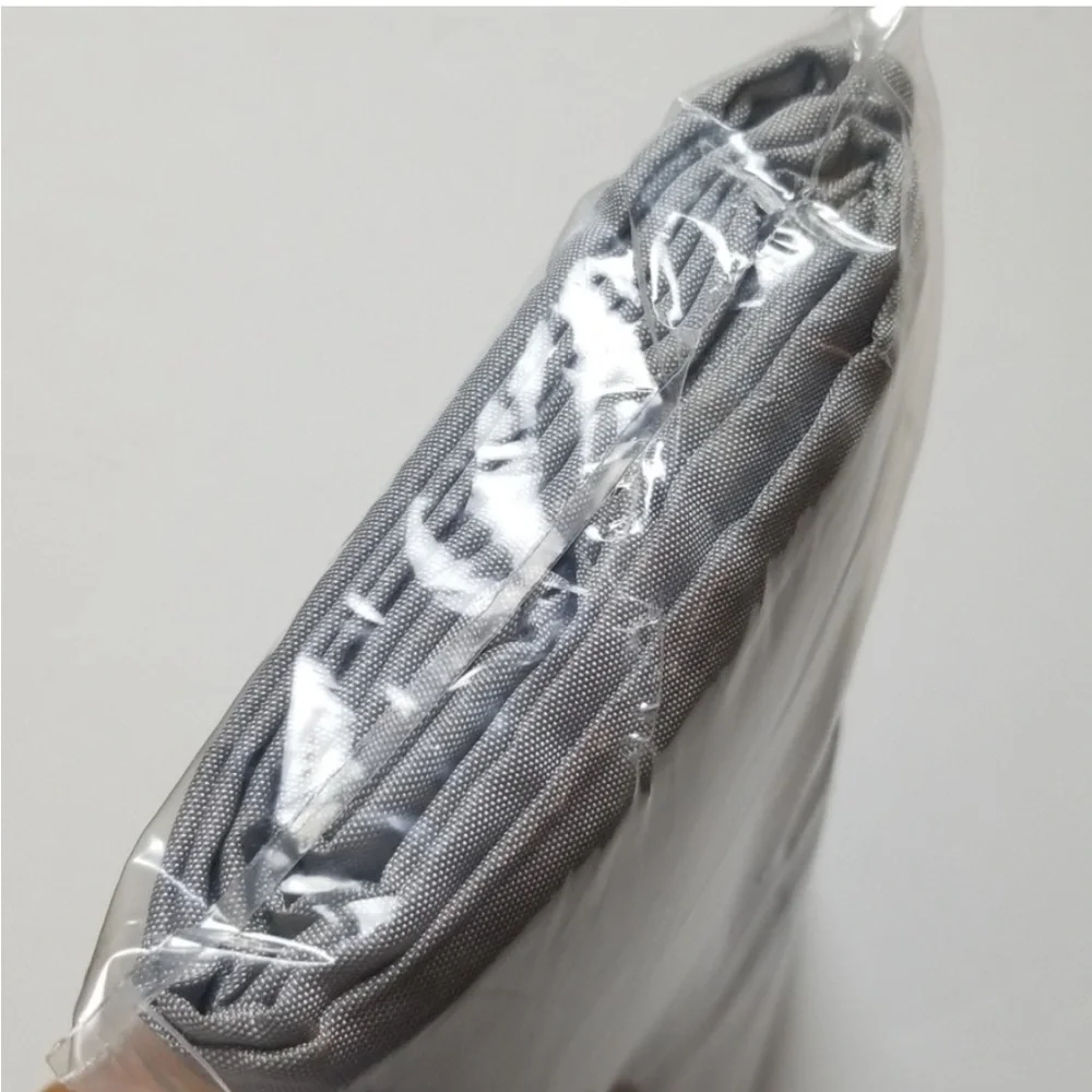 IKEA Shower Curtain SALTGRUND . Color: Gray. 180x180 cm, 71x71